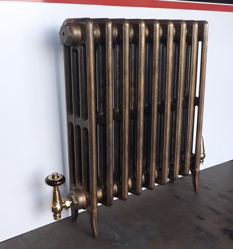 660mm 4 column Cast Iron Radiators assembled and finished to your exact ...