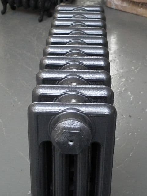 660mm 4 column Cast Iron Radiators assembled and finished to your exact ...