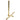Cast Iron Radiator Pipe Shrouds 300mm - Brass
