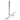Cast Iron Radiator Pipe Shrouds 300mm - Satin Nickel