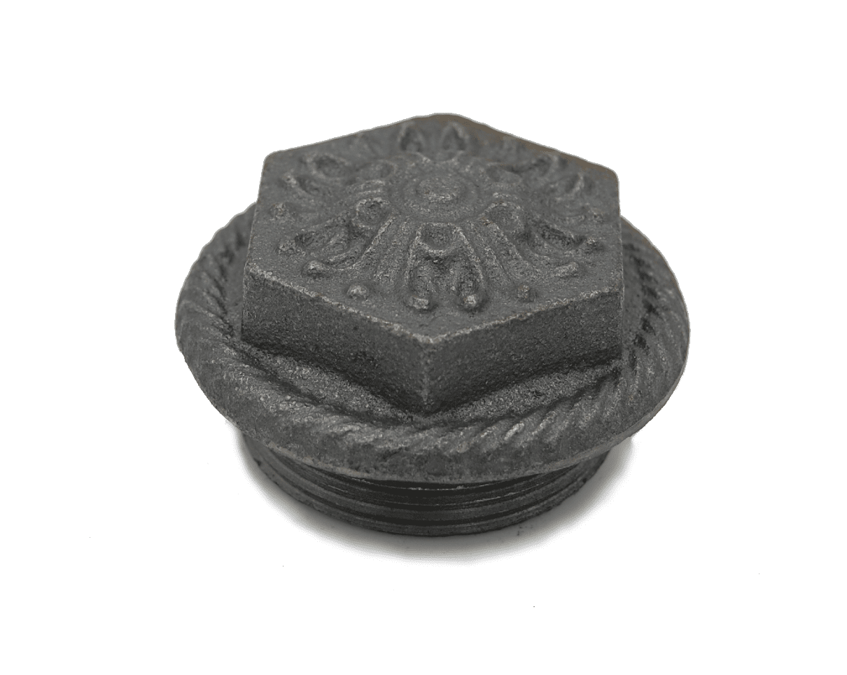 Fancy Radiator Stops Decorative Cast Iron Stop Bush 1.5