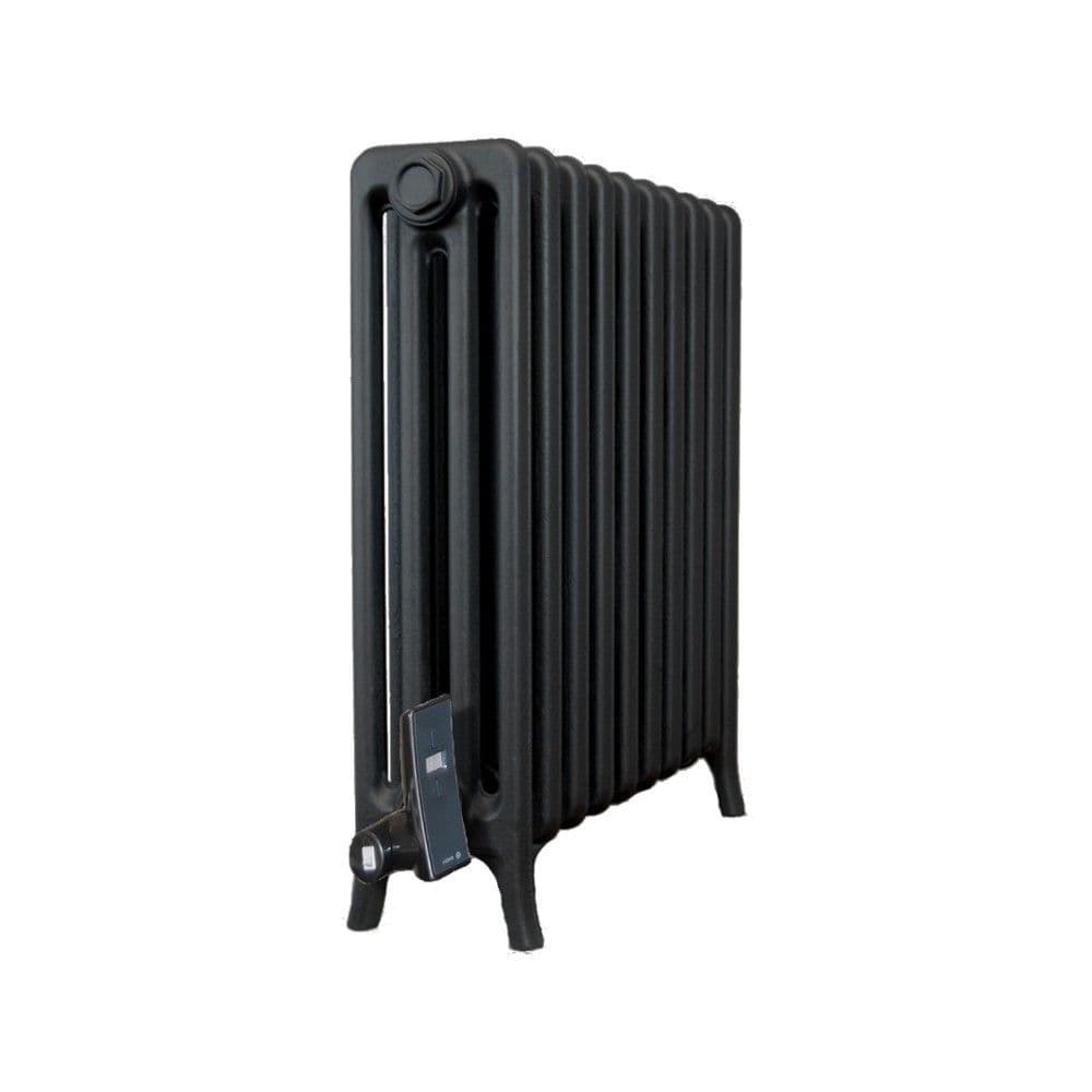 Long Electric Radiators Electric 4 Column Classic Cast Iron Radiators 650mm in Primer