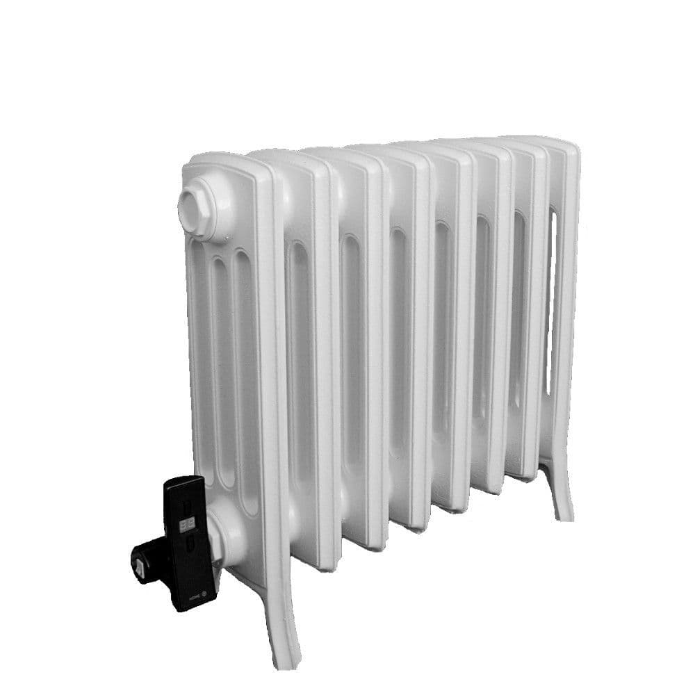 Electric 4 Column Sovereign Cast Iron Radiators 510mm Painted