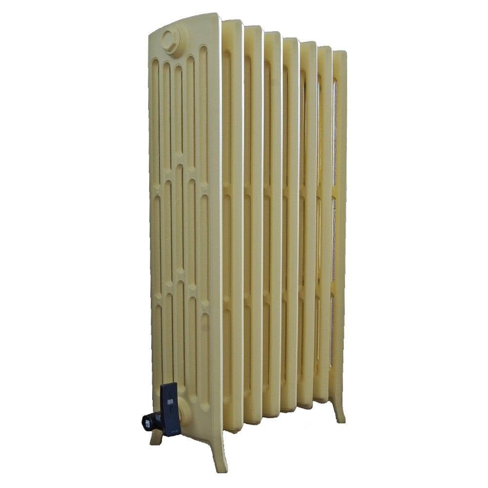 Electric 6 Column Sovereign Cast Iron Radiators 960mm Painted